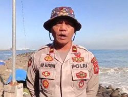 Polres Garut Siaga Hadapi Gelombang Tinggi di Pantai Selatan, Himbau Warga Agar Waspada