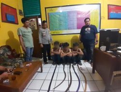 Polsek Ciasem Subang Tangkap Pelajar Konvoi Bawa Celurit, Cegah Tawuran di Jalur Pantura