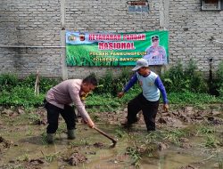 Polresta Bandung Bergerak Nyata Dukung Ketahanan Pangan Nasional, Berdampingan dengan Petani