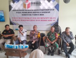 Kapolsek Baros Ajak Warga Baros Ciptakan Pilkada Damai dan Adil