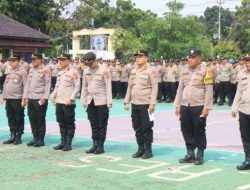 Polres Indramayu Gelar Apel Latihan Kontijensi, Pastikan Pilkada 2024 Aman dan Lancar