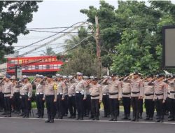 Polres Cianjur Kerahkan Ratusan Personel Gabungan Amankan Jalannya Debat Kedua Paslon Bupati dan Wakil Bupati