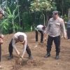 Polres Garut manfaatkan Lahan Kosong Untuk Ketahanan Pangan