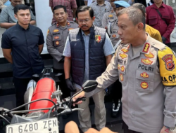 Polrestabes Bandung Berhasil Tangkap Pelaku Pencurian Motor, 20 Unit Dikembalikan Kepemiliknya