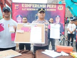 Dukung Program Presiden RI, Polresta Bandung Tindak Tegas Pelaku Tambang Ilegal