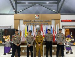 Siaga Jelang Pemilu, Polres Ciamis Amankan Kantor KPU