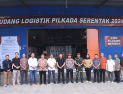 Forkopimda Indramayu Bersinergi Jaga Keamanan Pilkada 2024, Monitoring Gudang Logistik