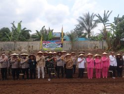 Polres Sukabumi Kota Berkomitmen Dukung Swasembada Pangan, Tanam 5000 Bibit Jagung dan Tebar 2500 Bibit Ikan Nila