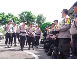 Kapolres Banjar Cek Kesiapan Personel serta Sarana dan Prasarana Personel Pam Langsung TPS Pilkada Serentak 2024