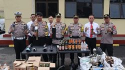 Polisi Gencar Sosialisasikan Larangan Knalpot Bising Di Cianjur