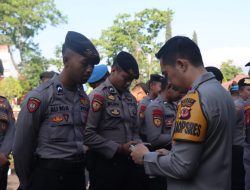 Tingkatkan Keamanan, Polres Garut Laksanakan Pemeriksaan Urine Dan Aplikasi Judi Online Terhadap Anggota Sat Samapta