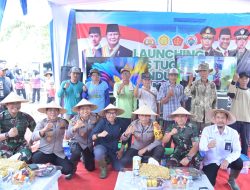 Dukung Ketahanan Pangan, Kapolda Jabar Ikuti Peluncuran Gugus Tugas Polri di Indramayu