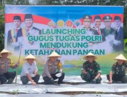 Bersinergi dengan Petani, Polres Subang Siap Dukung Program Ketahanan Pangan Nasional