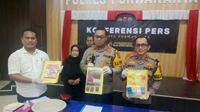 Polres Purwakarta Ringkus 18 Pelaku Kasus Narkoba