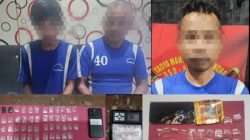 Tiga Kurir Sabu Ditangkap di Sukabumi, Polisi Sita 28,18 Gram Barang Bukti