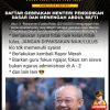 [SALAH] Daftar Gebrakan Menteri Pendidikan Dasar dan Menengah Abdul Mu’ti