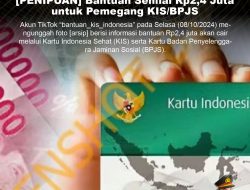 [PENIPUAN] Bantuan Senilai Rp2,4 Juta untuk Pemegang KIS/BPJS