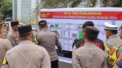 Polres Majalengka Gelar Apel Pengamanan, Pastikan Rekapitulasi Perhitungan Suara Pilkada 2024 Berjalan Aman dan Lancar