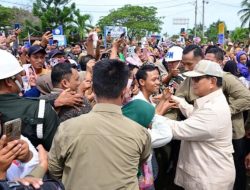 Polres Karawang Lakukan Pengamanan Kunjungan Kerja Presiden Prabowo Subianto