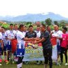 Polres Ciamis Gelar Pertandingan Sepak Bola Persahabatan, Jalin Keakraban dan Jaga Harkamtibmas