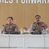 Itwasum Mabes Polri dan Itwasda Polda Jabar Monev Kesiapan Polres Purwakarta Dukung Ketahanan Pangan