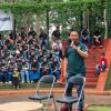 Jalin Keakraban dengan Masyarakat, Satbrimob Jabar Gelar Family Gathering