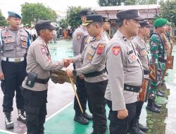 Apresiasi Atas Dedikasi dan Sinergi Jaga Keamanan, Kapolres Indramayu Berikan Penghargaan