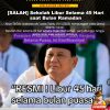 [SALAH] Sekolah Libur Selama 45 Hari saat Bulan Ramadan