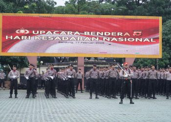 Wakapolda Tekankan Integritas dan Disiplin Anggota Pada Peringatan Hari Kesadaran Nasional