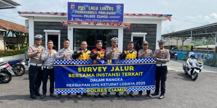 Polres Ciamis Survei Jalur Mudik Jelang Operasi Ketupat Lodaya 2025, Pastikan Keamanan dan Kelancaran Arus Pemudik