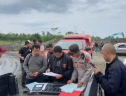 Polres Tasikmalaya Lakukan Sidak dan Pastikan Legalitas Tambang Pasir di Kaki Gunung Galunggung