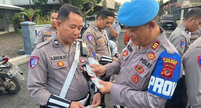 Tingkatkan Kedisiplinan, Propam Polda Jabar Gelar Operasi Gaktiblin di Polres Indramayu