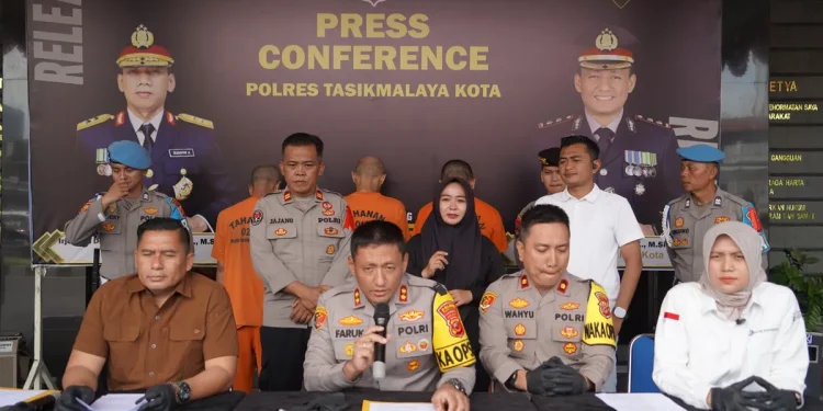 Tiga Pelaku Pengedar Uang Palsu Ditangkap di Tasikmalaya, Rp28,7 Juta Diamankan