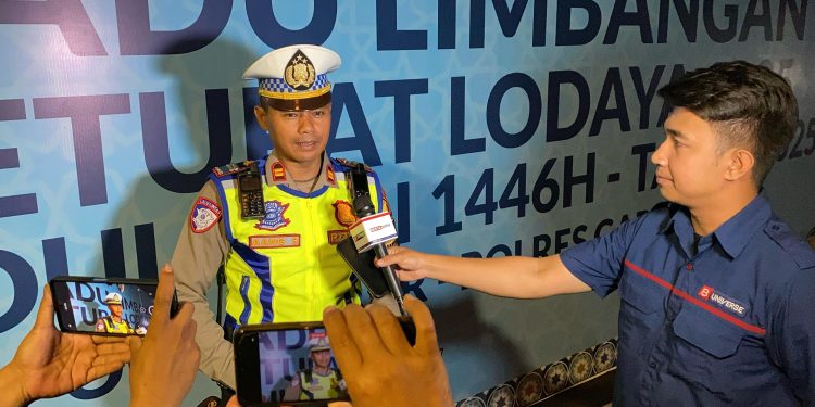 Polres Garut Terapkan Sistem One Way Antisipasi Kemacetan Arus Mudik Lebaran
