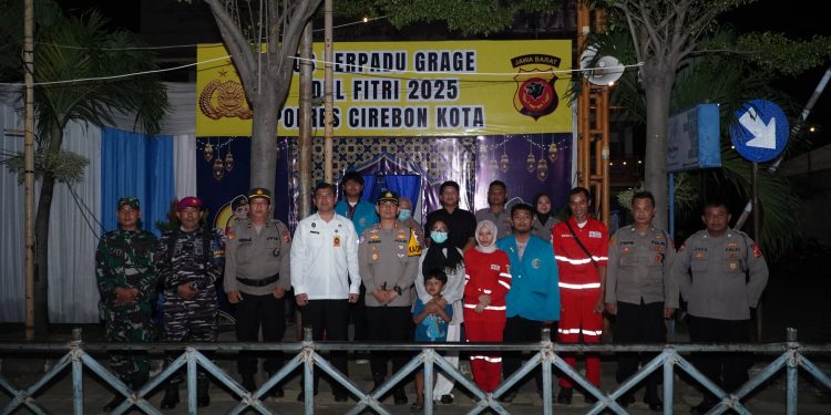 Kapolres Cirebon Kota Dampingi Kunjungan Kerja Asdep Kemenko Polkam RI di Pos Terpadu GTC