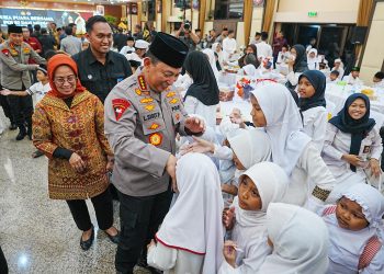 Polri Besinergi dengan Media, Berbagi Takjil dan Buka Puasa Bersama Dengan Masyarakat