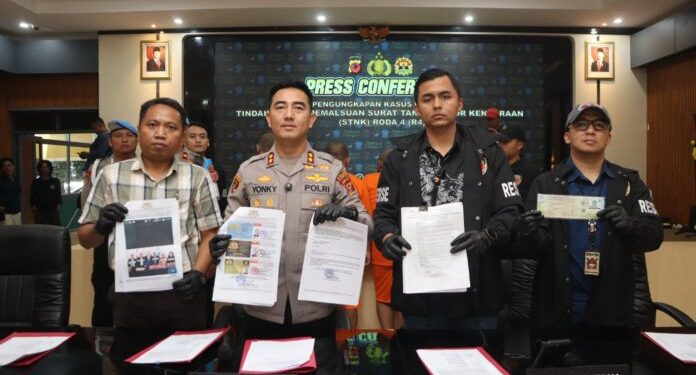 Polres Cianjur Ringkus Komplotan Pembuat STNK Palsu, Satu Pelaku Ngaku Jenderal Sunda Nusantara