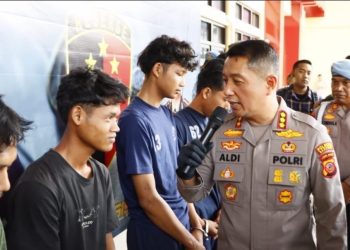 Polresta Bandung Tangkap Pelaku Pengeroyokan Viral di Baleendah, Motif Diduga Terkait Konflik Antar Kelompok