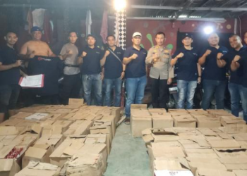 Polresta Cirebon Sita 1.970 Botol Miras Jelang Idul Fitri, Jaga Kondusivitas Keamanan