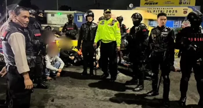 Polresta Bogor Kota Gagalkan Balap Liar, Empat Remaja Diamankan