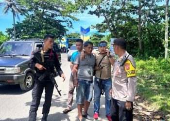 Polres Garut Tangkap Pria Ngamuk dan Malak Petugas di Pantai Sayang Heulang