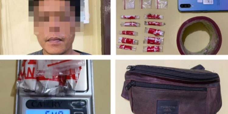 Polres Purwakarta Bekuk Pengedar Sabu, Amankan 7,16 Gram Barang Bukti