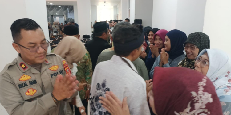 Kapolsek Cicalengka Hadiri Halal Bihalal Forkopimcam, Jalin Sinergi Jaga Kondusifitas