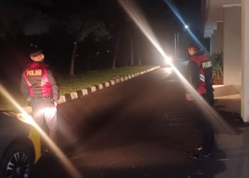Sat Samapta Polres Ciamis Patroli Biru di Malam Hari: Jaga Keamanan Warga Selama Libur Lebaran, Cegah Tindak Kriminal