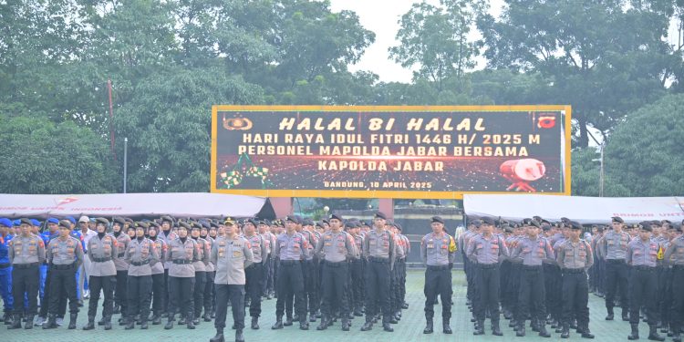 Gelar Silaturahmi Halal Bihalal : Kapolda Jabar Apresiasi Kinerja Personel Selama Ops Ketupat Lodaya 2025
