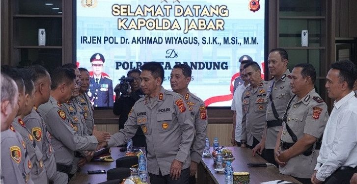 Kapolda Jabar Kunjungi Polresta Bandung: Tekankan Pelayanan Humanis dan Profesionalisme Kepolisian