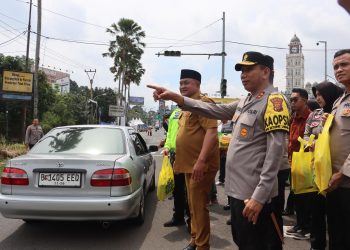 Kapolda Jabar Tinjau Pos Pam Gadog, Pastikan Arus Balik Lebaran Aman dan Lancar