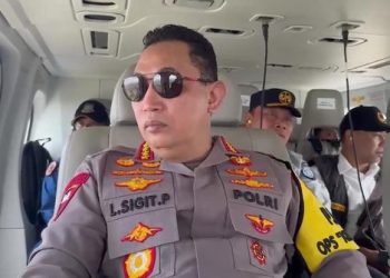Kapolri Pantau Arus Balik Lebaran 2025 dari Udara