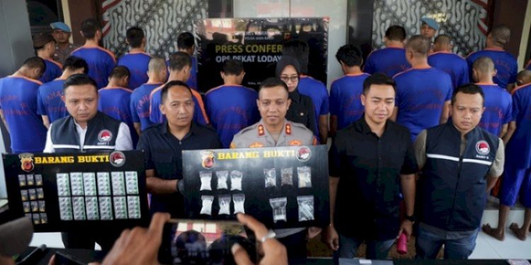 Polres Karawang Berhasil Ungkap 26 Kasus Narkoba: 31 Tersangka Dibekuk, Lebih dari 1 Kg Sabu Diamankan