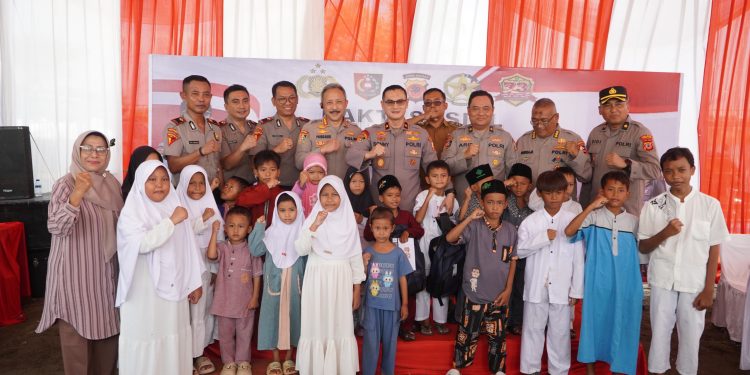 Serdik Sespimma Polri Angkatan 73 Gelar Bakti Sosial dan Tanam Mangrove di Cirebon